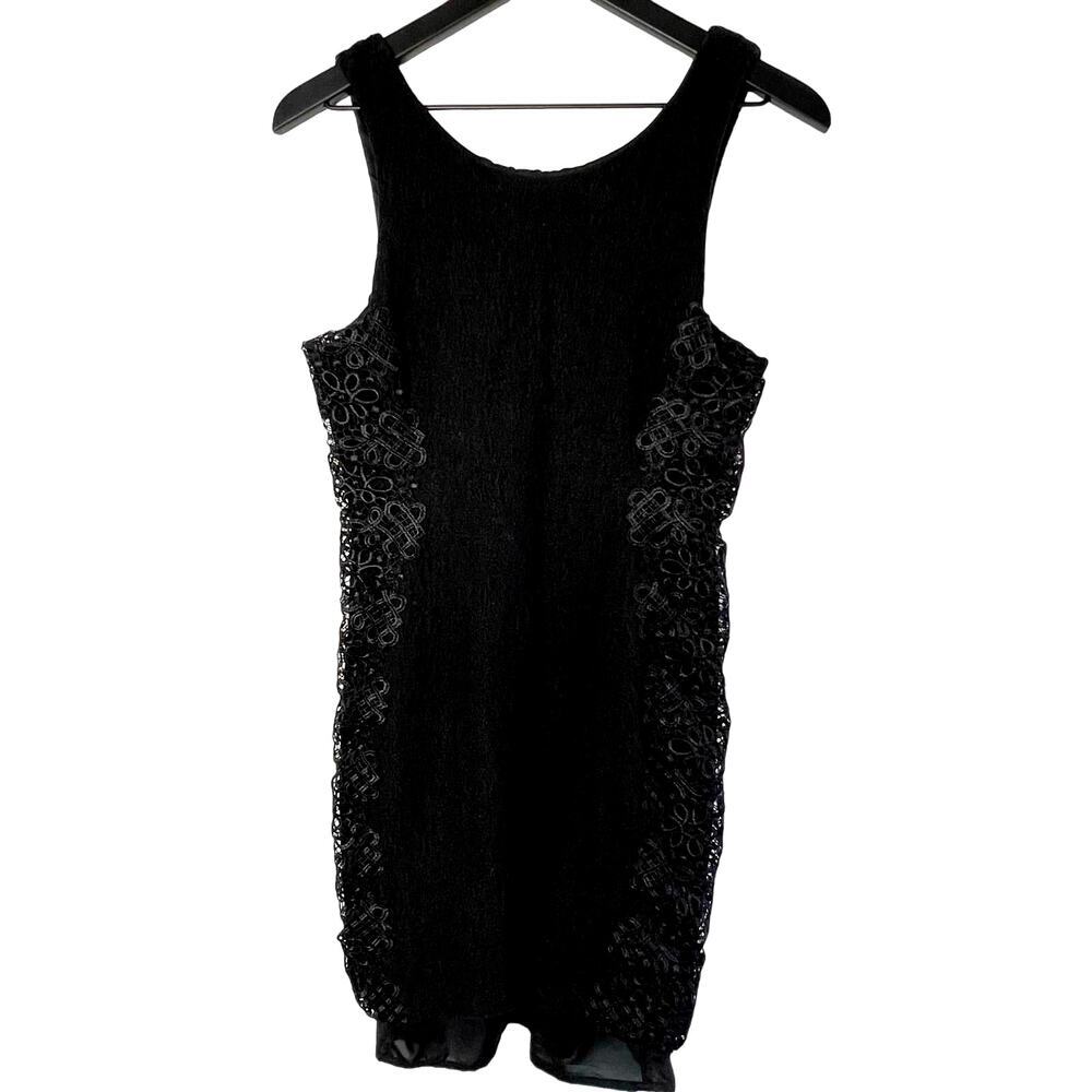 Banana Republic Sleeveless Sheath Wool Blend Lace Dress Size 6